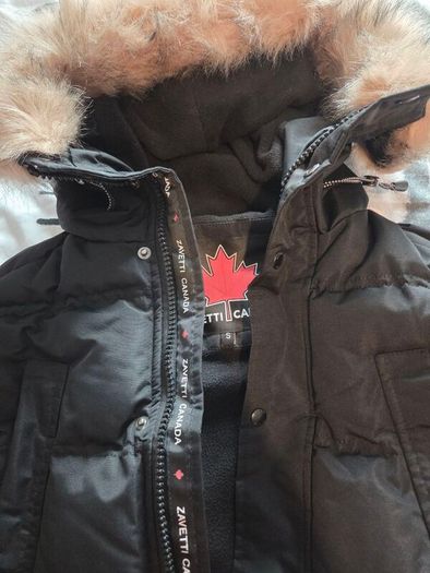 Boys Zavetti Canada Puffer Winter Jacket- Size S (8-9 years)