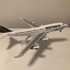 Skymarks - Iron Maiden Boeing 747-400 Ed Force One - Plastic Aircraft Model - 1/200 Scale - SKR899