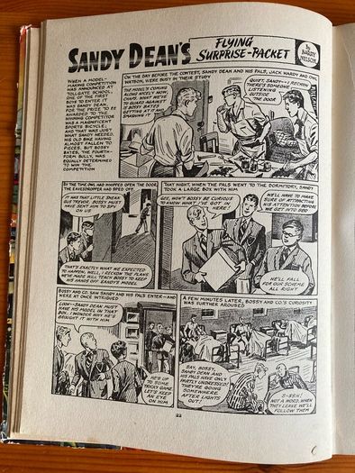 Comic: 'LION' annual 1955