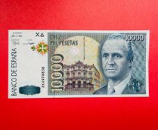 Spain  10,000 Pesetas.  1992. Pick. 166  ( Uncirculated )