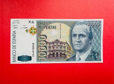 Spain  10,000 Pesetas.  1992. Pick. 166  ( Uncirculated )