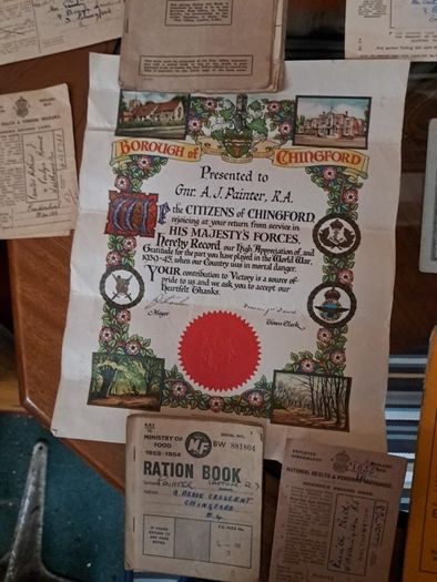 Vintage Soliders Paperwork