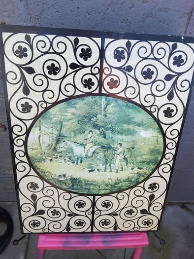 Vintage fire guard