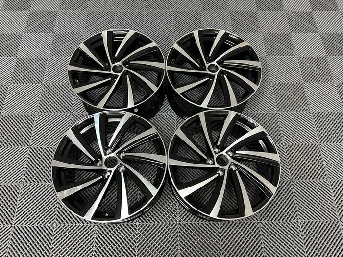 18 19" Skoda Perseus Style Alloy Wheels Octavia Scout Superb Karoq Kodiaq Enyaq A3 Vw Golf 5x112
