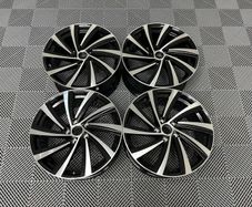 18 19" Skoda Perseus Style Alloy Wheels Octavia Scout Superb Karoq Kodiaq Enyaq A3 Vw Golf 5x112