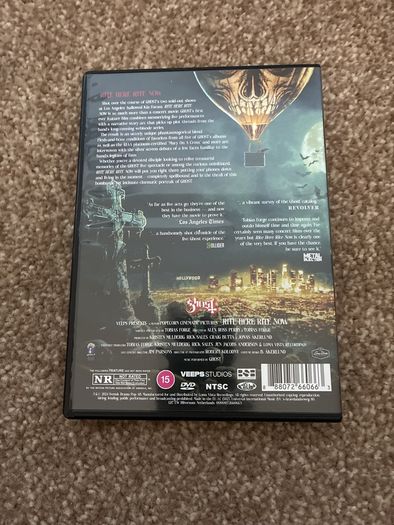 Ghost Rite Here Rite Now dvd
