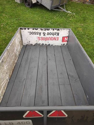 single axel trailer for sale