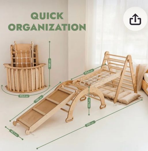 Montessori climbing set