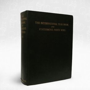The International Year Book and Statesmen's Who's Who, 1953 Edited by L. G. Pine (HQ583)