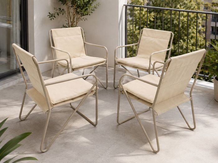 Garden Chairs with Cushions