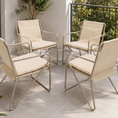 Garden Chairs with Cushions