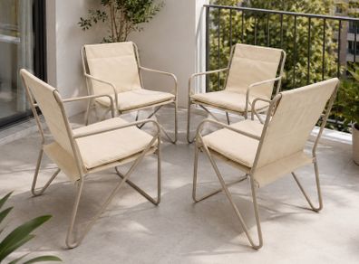 Garden Chairs with Cushions