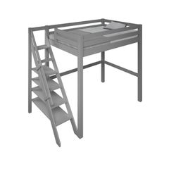 Grey Noomi Double Loft Bed