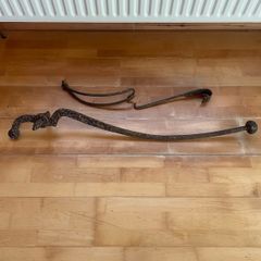 vintage handle for a cowtail pump