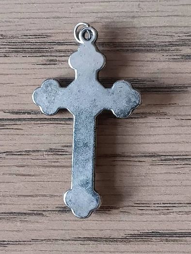 Antique Silver Plated Cruxifix