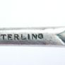 Vintage Decorative Sterling Silver Fork 12,5g Image 10