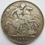 1889 Silver Crown Coin - British Queen Victoria Jubilee Head Image 3