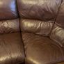 Leather Lshaped couch Image 3
