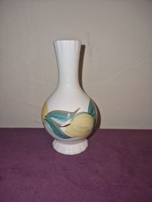 Avoca Blue hand painted vase