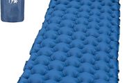 Sleeping Pad - Ultralight Inflatable Sleeping Mat with Built-in Foot Pump, Durable Compact Waterproof Camping Air Mattress for Camping, Backpacking, Hiking, Tent Trap Traveling