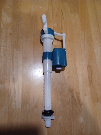 Bottom entry toilet fill valve