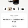Nespresso Vertuo Pop Machine, Aeroccino, Pod container and Pods Image 2