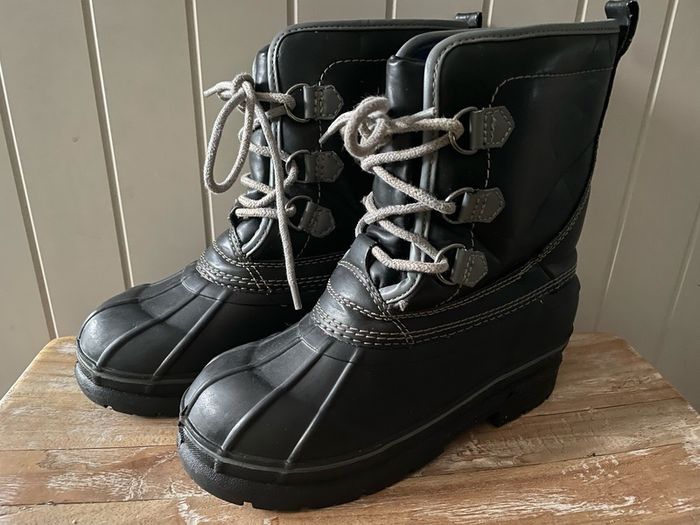 Snow winter waterproof boots GAP black size UK 3