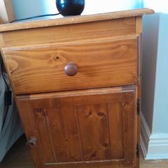 pine bedside Locker