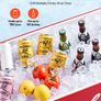 75.71 L Rolling Ice Chest, Holds up to 50 Bottles / 110 Cans, Portable Image 2