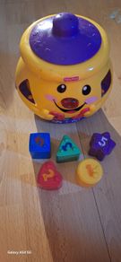 Fisher price shape sorter cookie jar