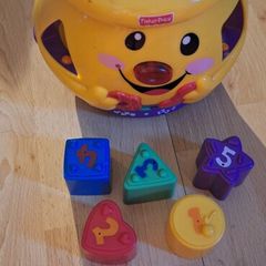 Fisher price shape sorter cookie jar