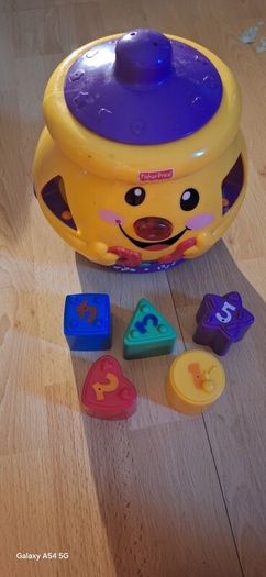 Fisher price shape sorter cookie jar
