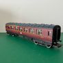 Two OO Gauge Red Passenger Coaches Image 2