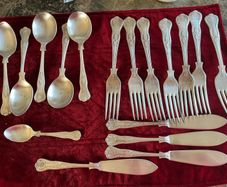 Joblot Sheffield silver plated cutlery