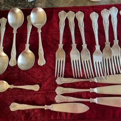 Joblot Sheffield silver plated cutlery