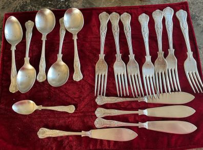 Joblot Sheffield silver plated cutlery