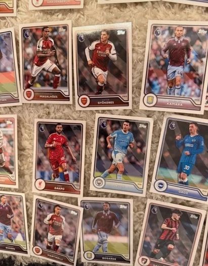 Lot of 50 Topps premier league 26/27 season