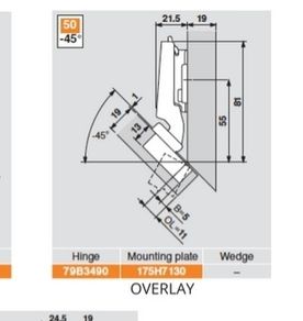 cabinet hinge