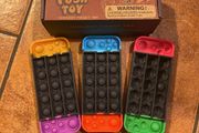 Set of 3 Pop Push Toy
