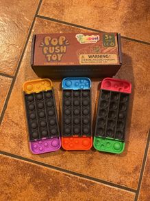 Set of 3 Pop Push Toy