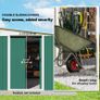 Garden Metal Storage Shed 11.3x9.2ft Image 4