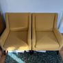 Twin upholstered chairs Image 2