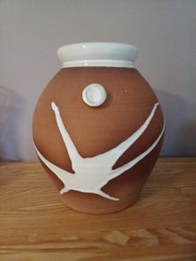 Stephen Pearce Medium Barrel Vase
