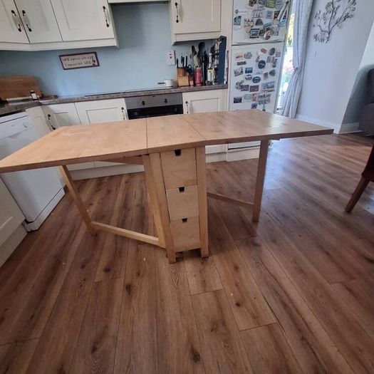 Folding gateleg NORDEN IKEA table