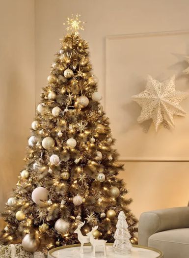Gold Christmas Baubles