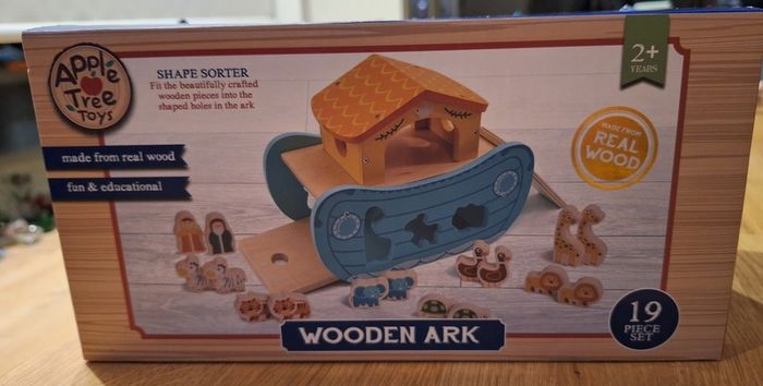 Apple Tree Toys Ark Shape Sorter