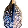 Large Blue & White Chinese-Style Ceramic Fish Image 9