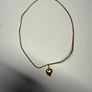 Heart Necklace 18k Gold Image 5