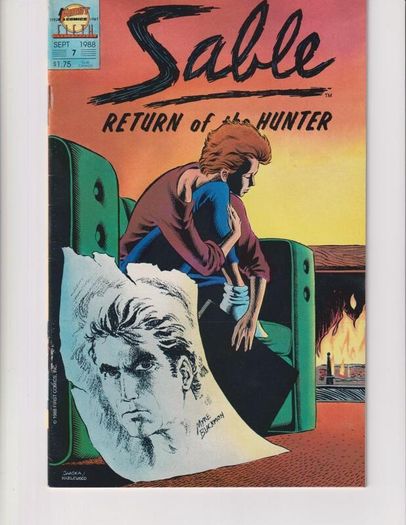 Sable #7 Return Of The Hunter 1988 First Comic