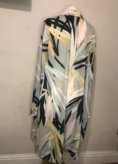 Evans long floral blouse (size 26)